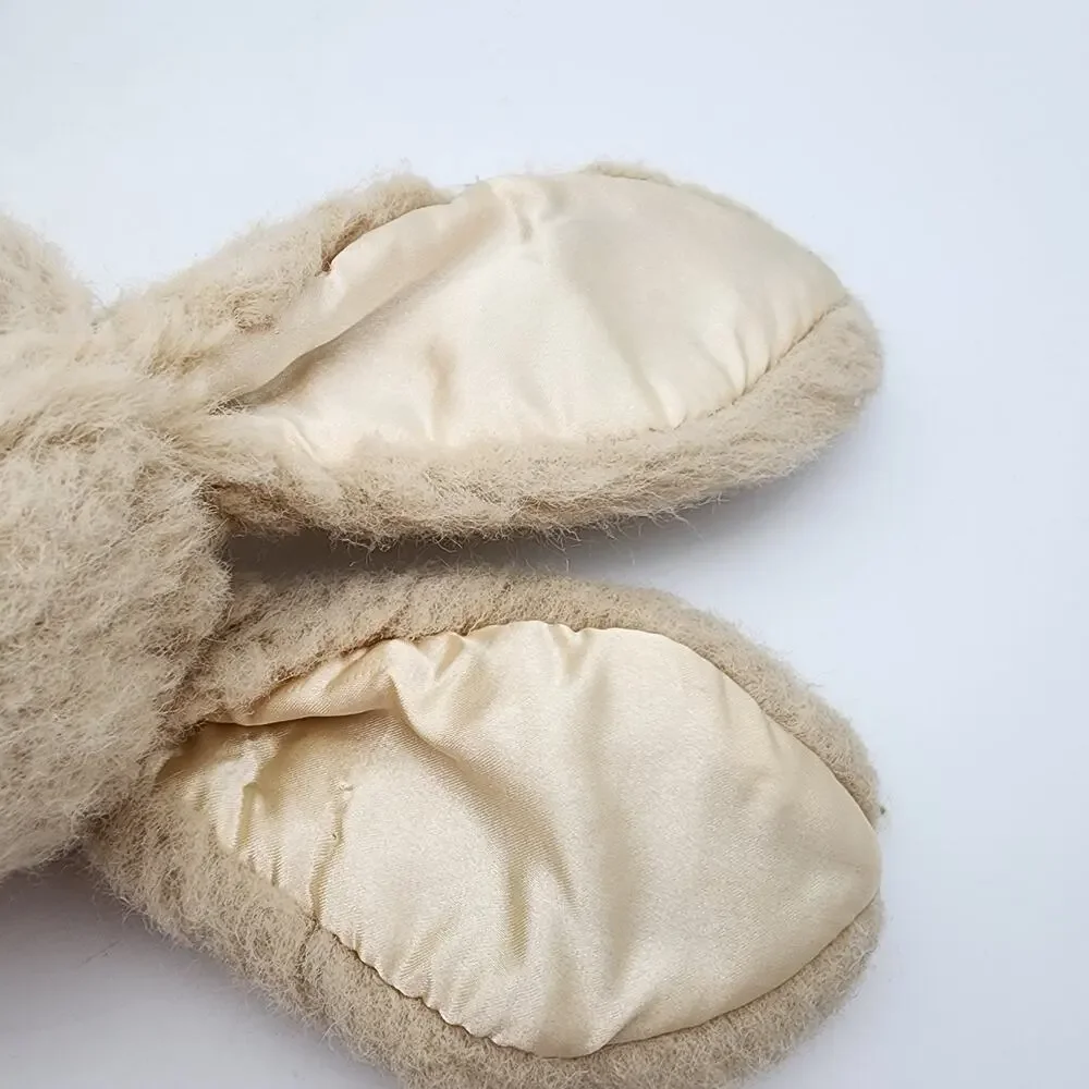Vintage Aurora Beige Floppy Bunny Rabbit Stuffed Plush 12